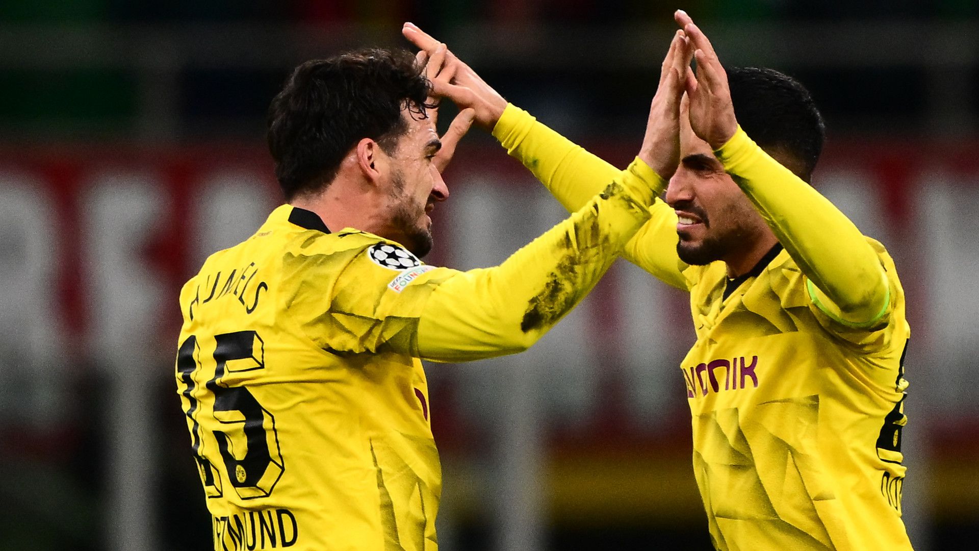 MATS HUMMELS EMRE CAN BORUSSIA DORTMUND