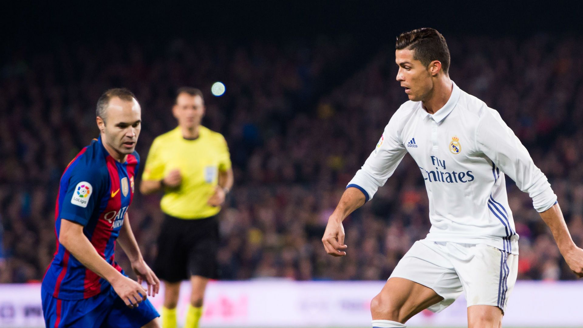 Andres Iniesta Cristiano Ronaldo Barcelona Real Madrid 03122016
