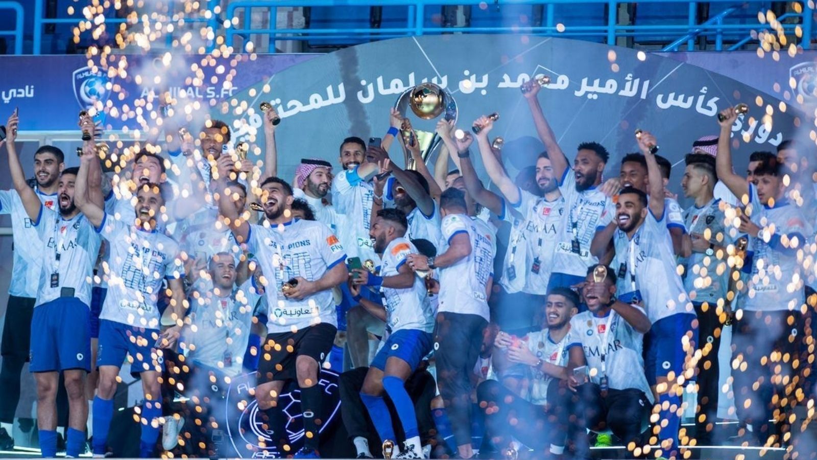 تتويج الهلال بالدوري السعودي 2020
