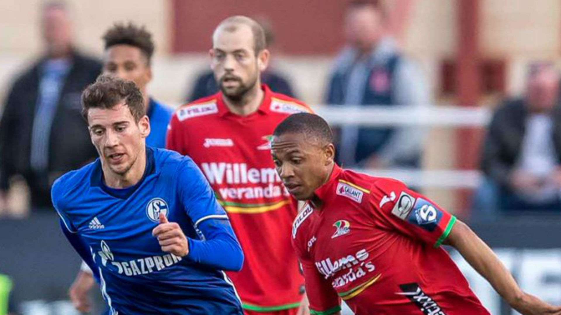 Andile Jali in action for Oostende
