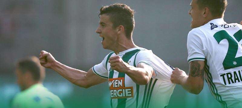 szántó tamás goal rapid wien