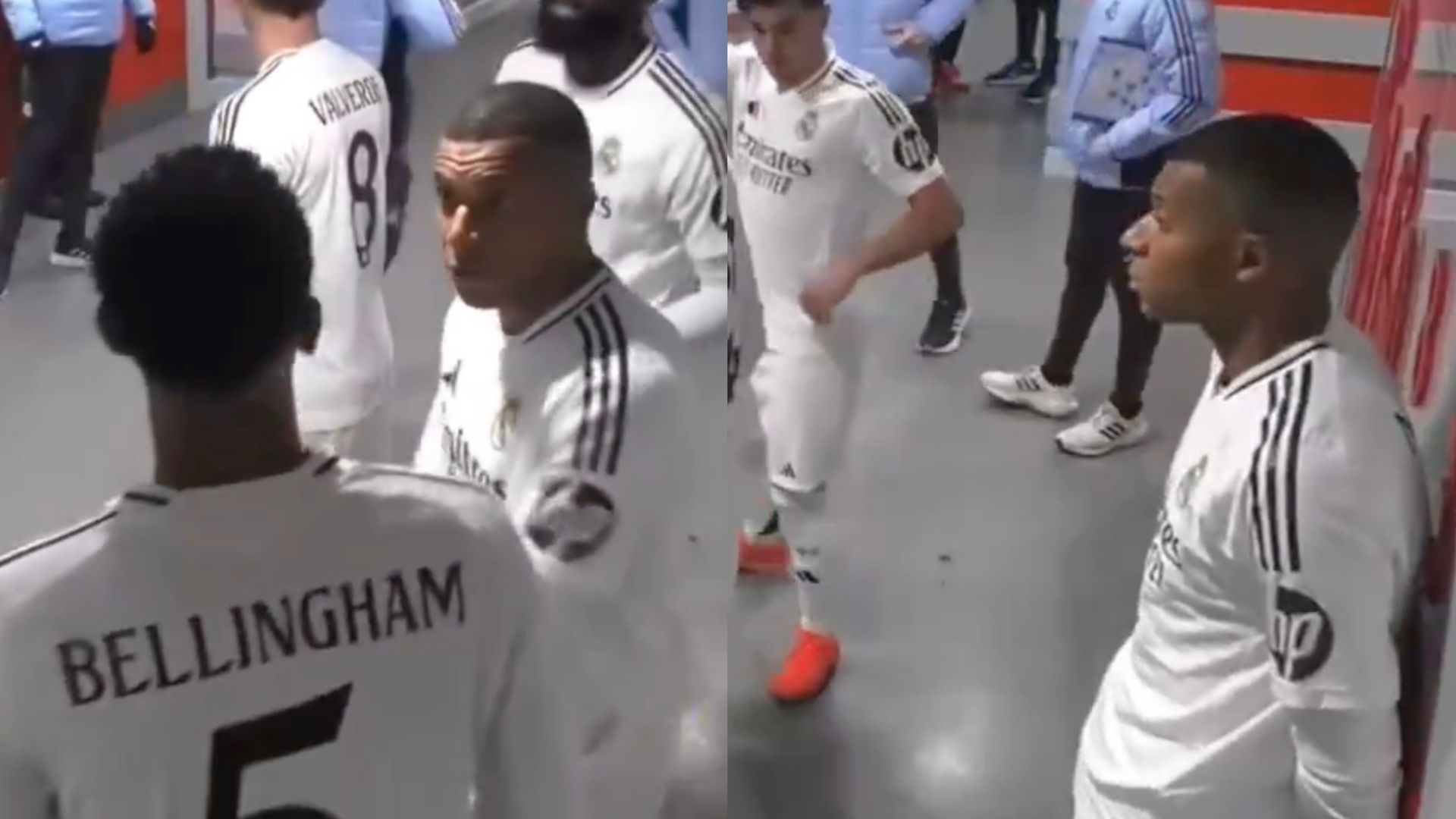 Kylian Mbappe Real Madrid tunnel