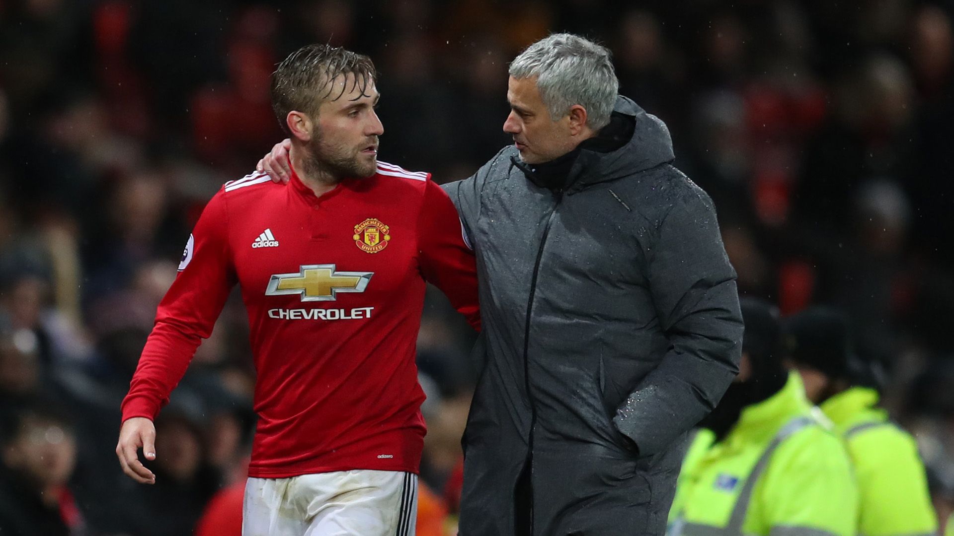 Luke Shaw Jose Mourinho Manchester United 13122017