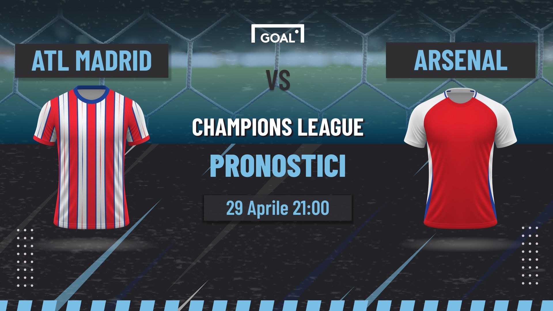 Atletico Madrid - Arsenal Pronostici