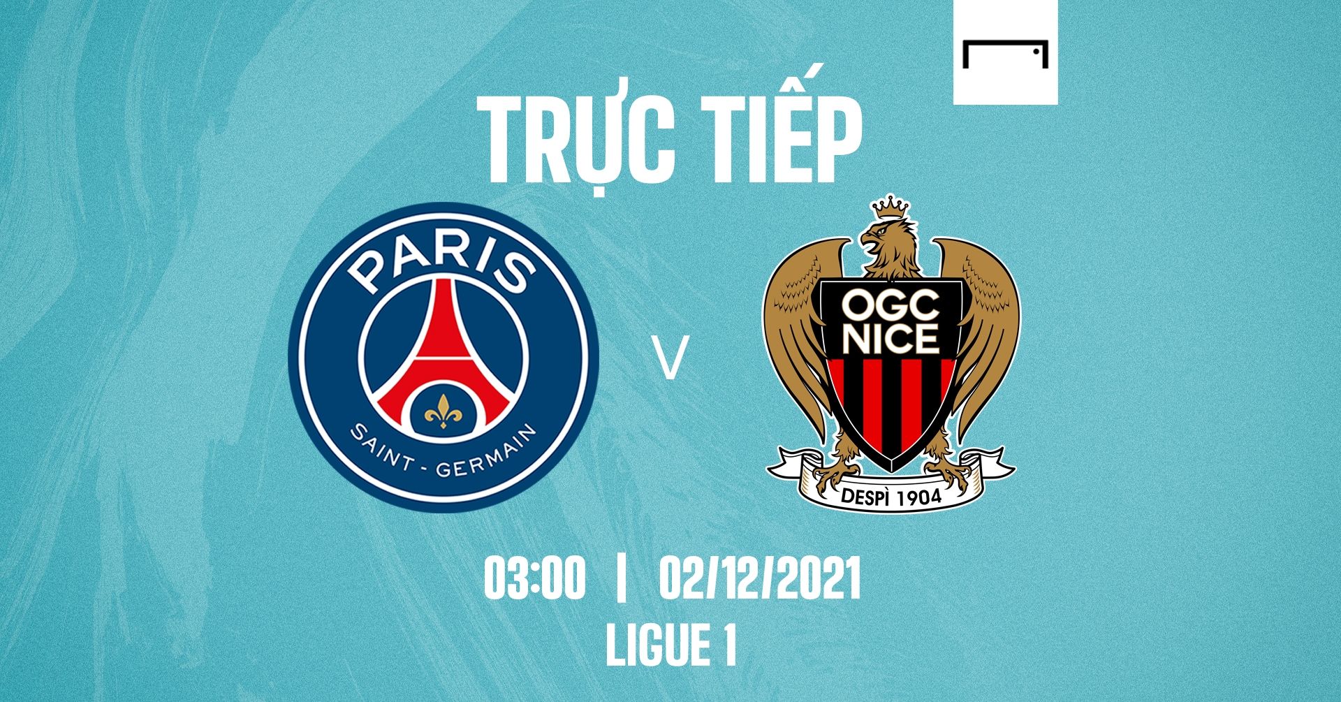 Live PSG vs Nice 2021/22 Ligue 1 GFX