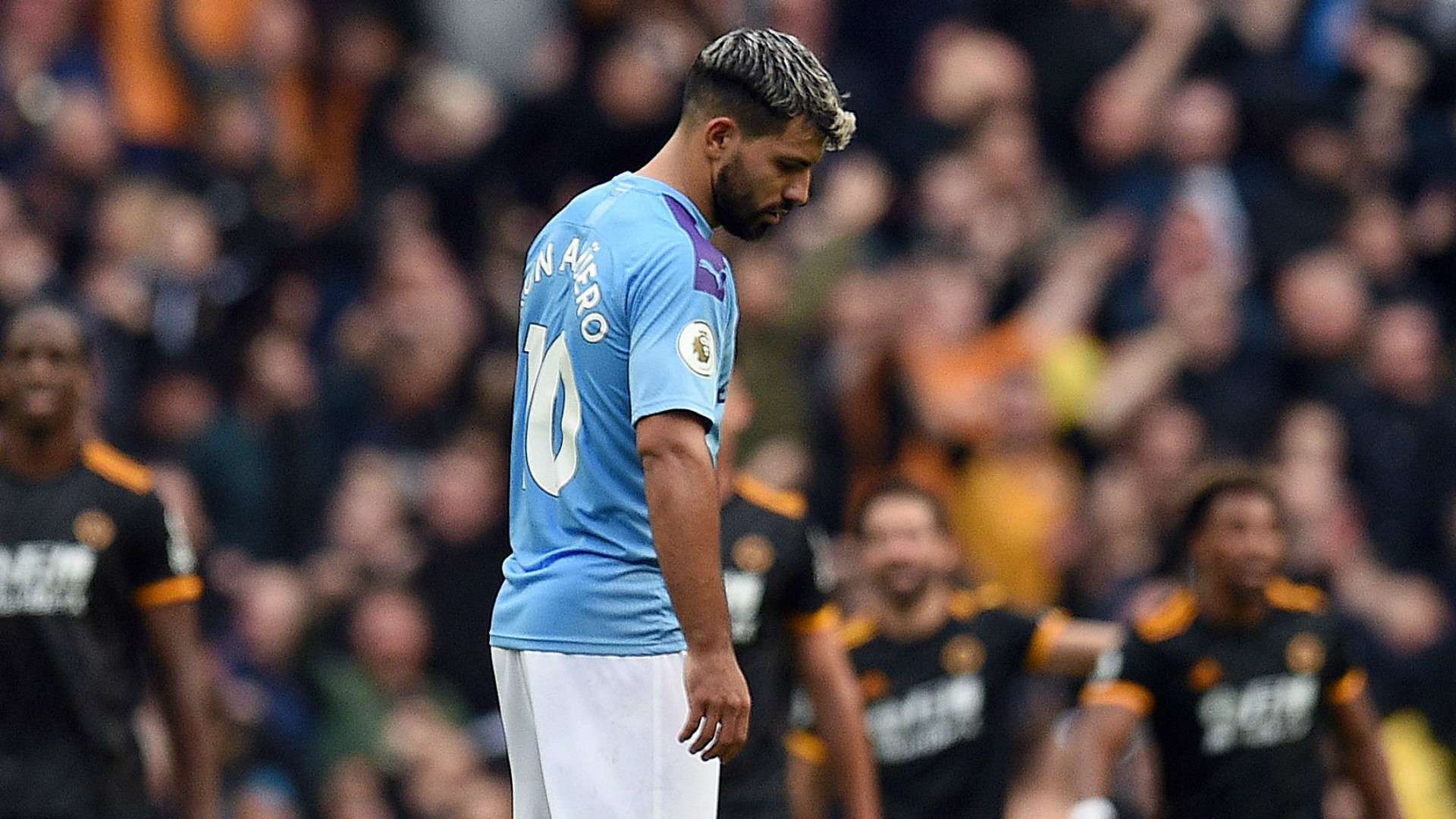 Sergio Aguero Manchester City 2019-20