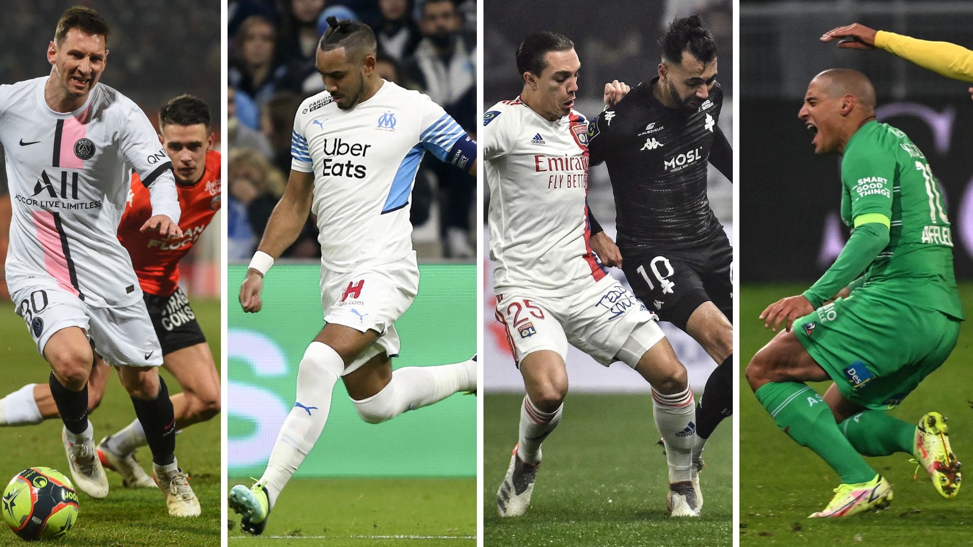 Ligue 1 - J19 - PSG OM OL ASSE 