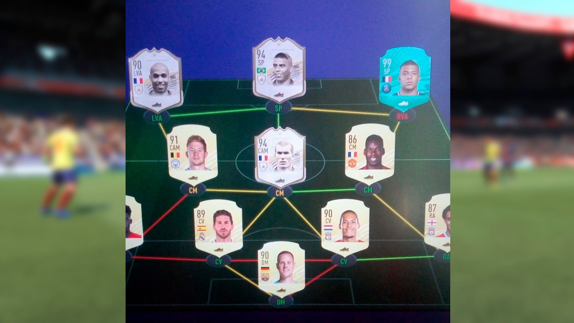 Mbappe - time no FIFA 21