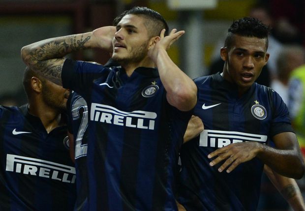 Mauro Icardi, Juan Jesus - Inter-Juventus - Serie A 14/09/2013