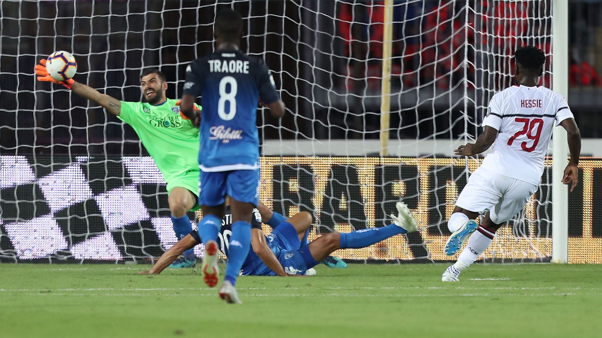 Pietro Terracciano Franck Kessiè Empoli Milan