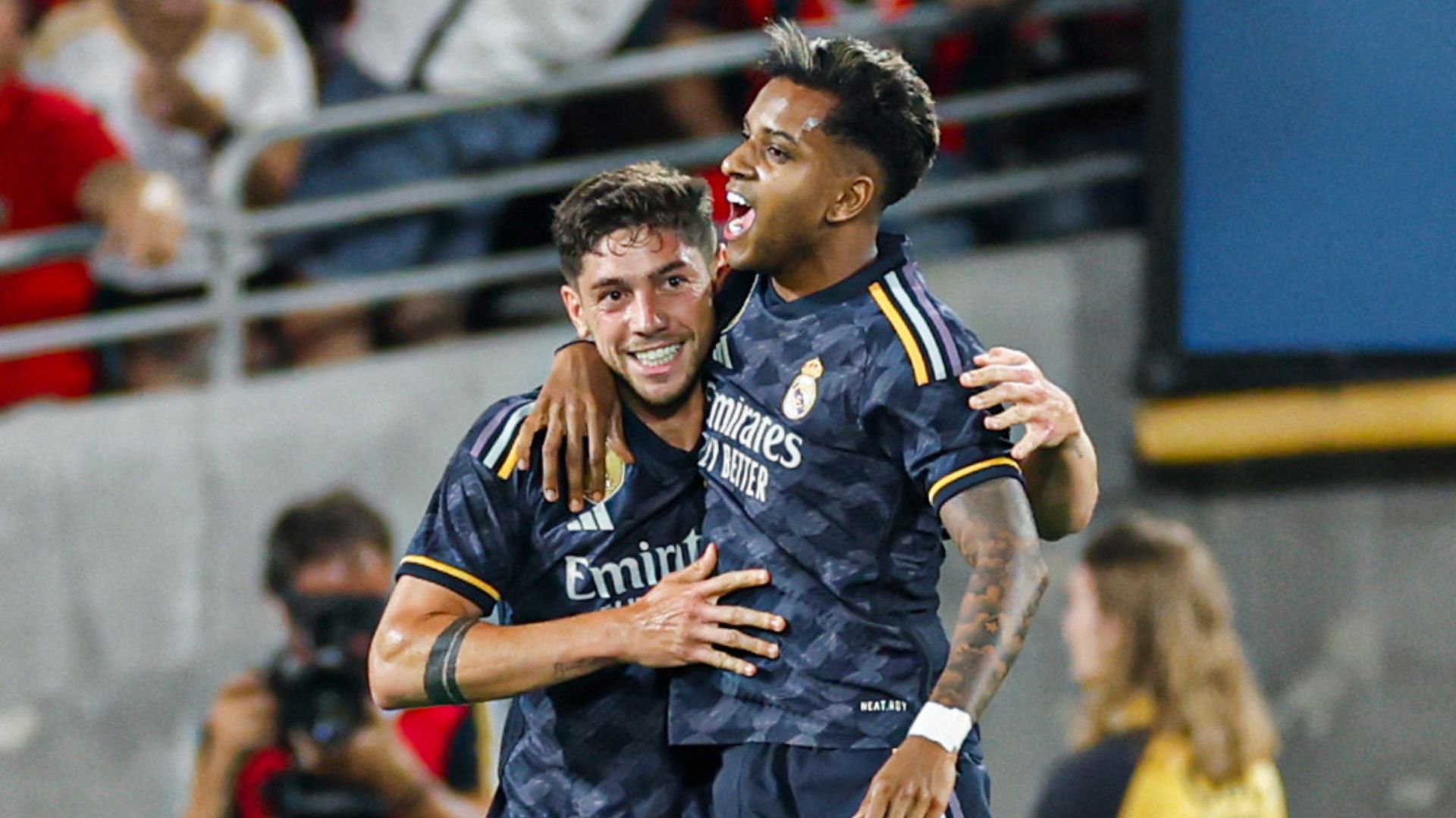 Fede Valverde Rodrygo Real Madrid