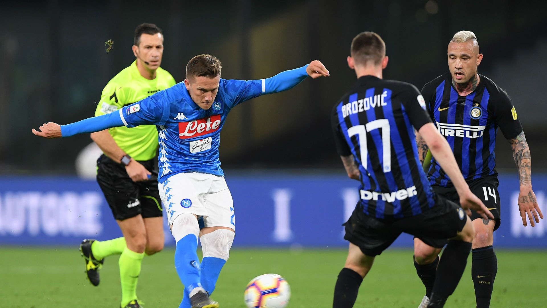 Piotr Zielinski Napoli Inter