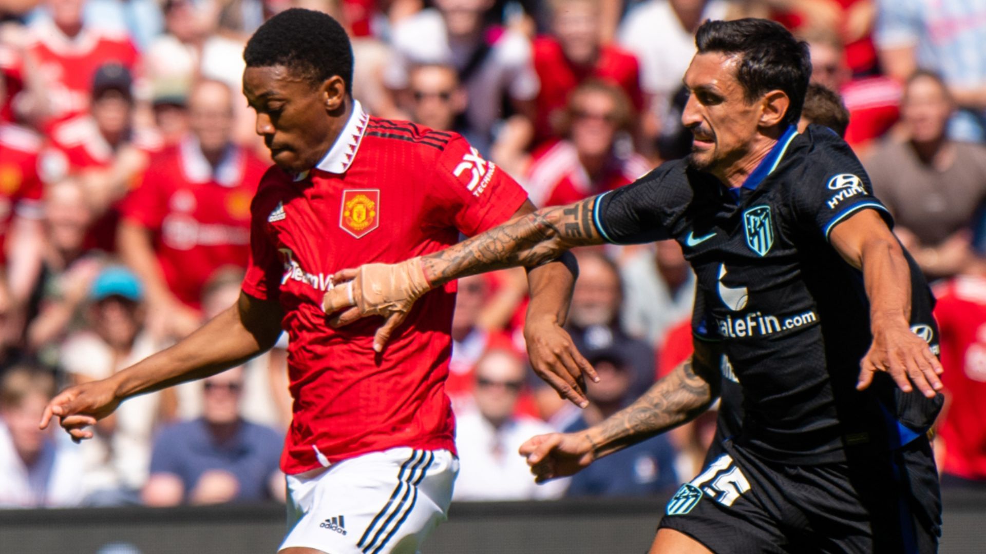 Manchester United Atlético Madrid amistoso 30072022