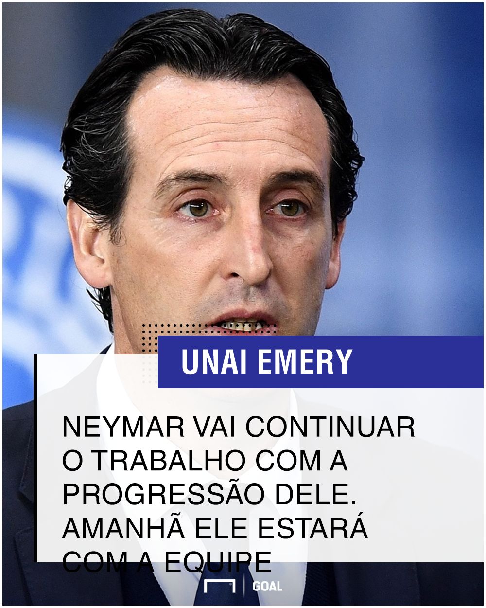 Emery Neymar PS - 7/05/2018