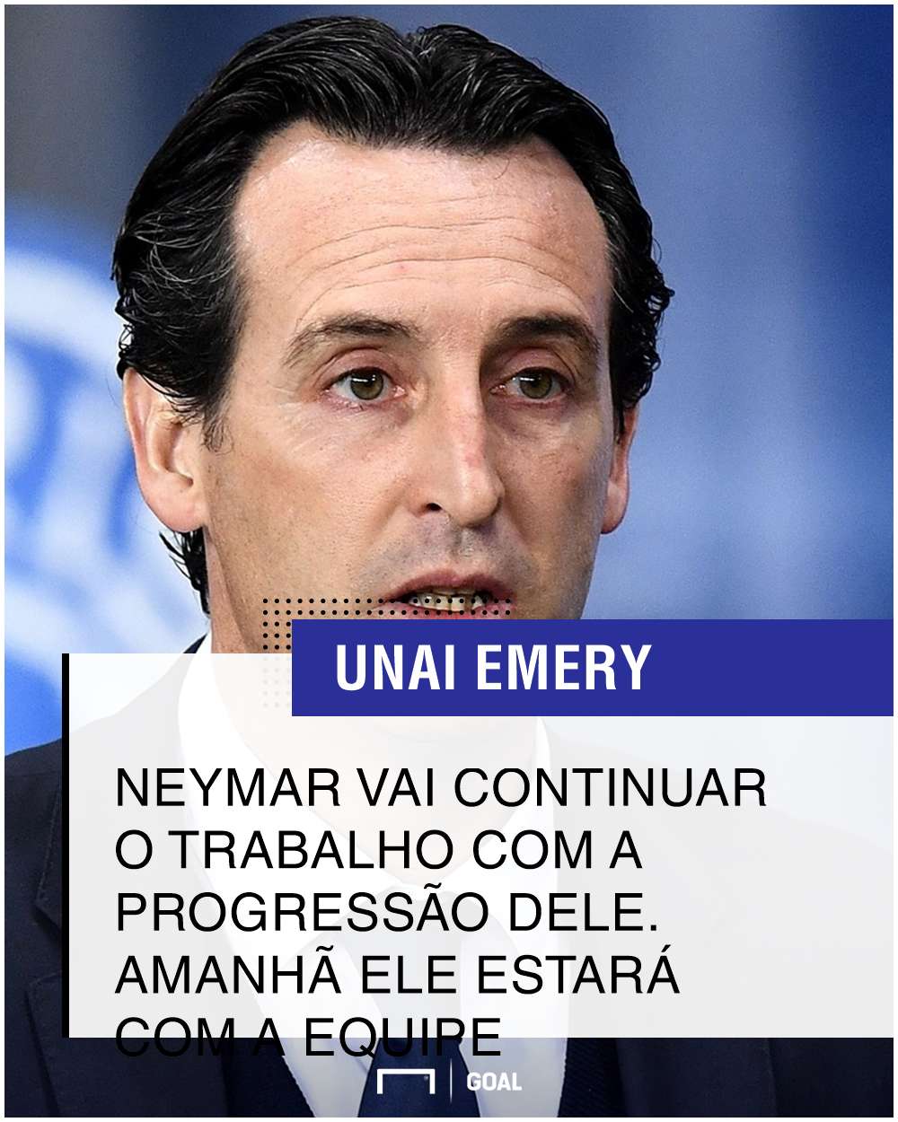 Emery Neymar PS - 7/05/2018