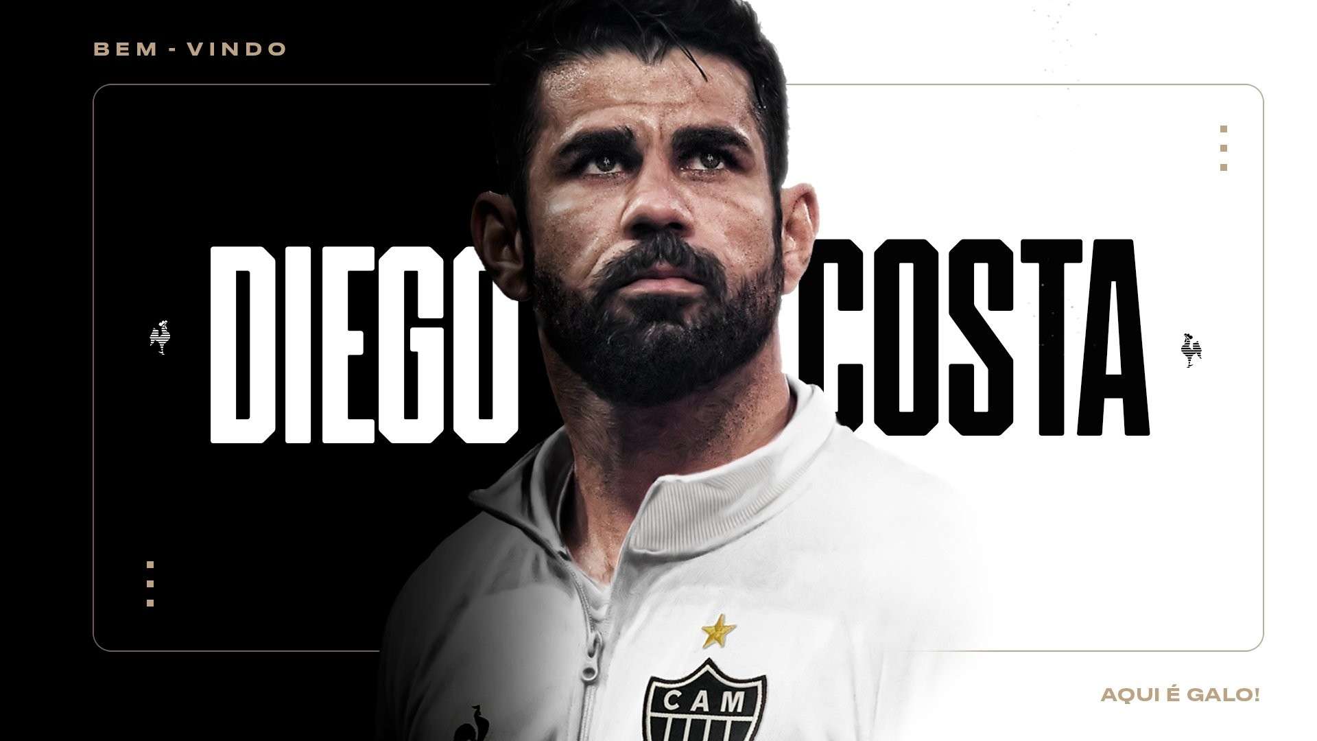Diego Costa Atletico MG Presentacion