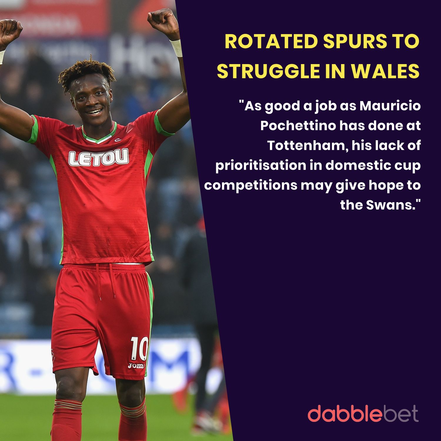 Swansea Spurs graphic