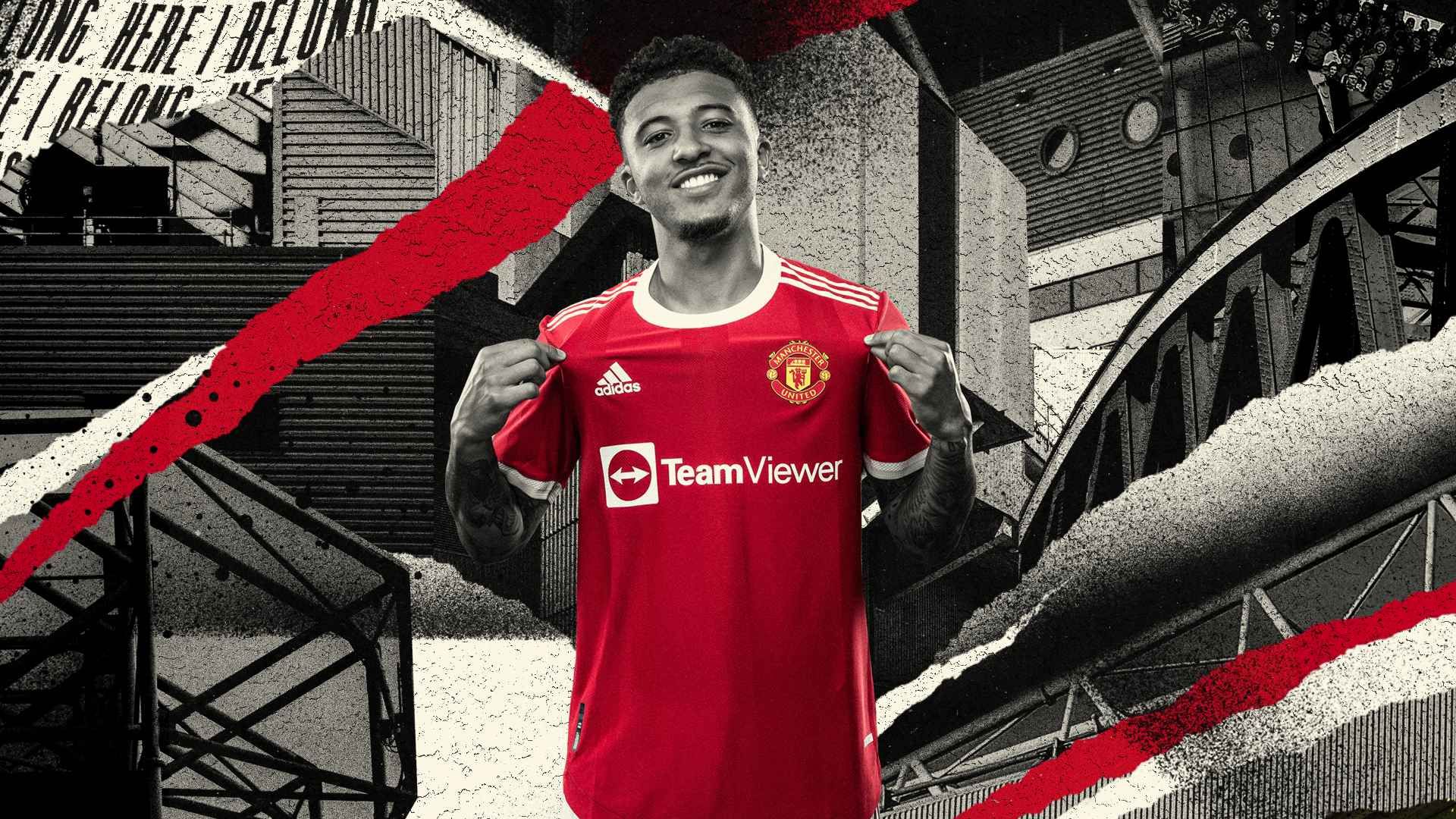 Jadon Sancho Manchester United GFX