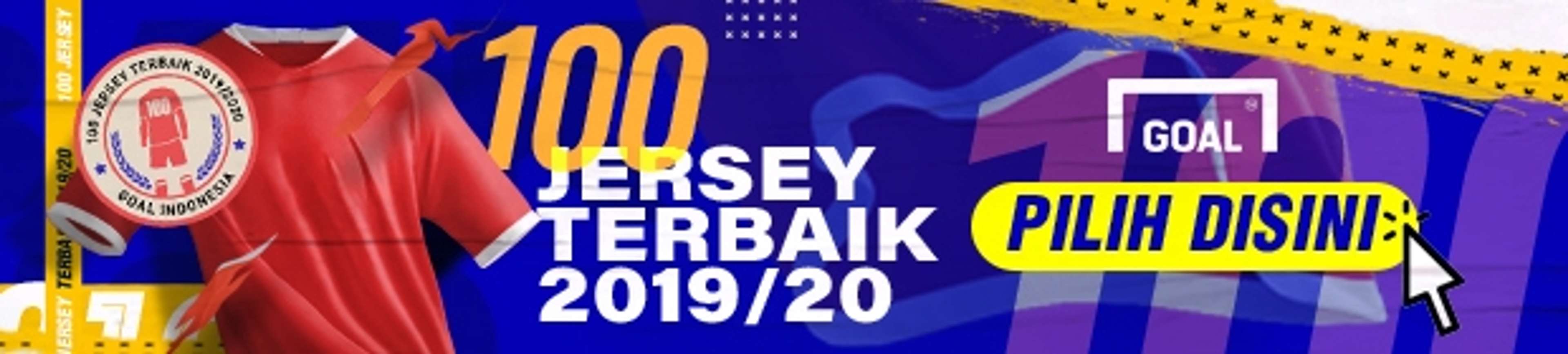 100 Jersey Terbaik 2019 2020 Banner