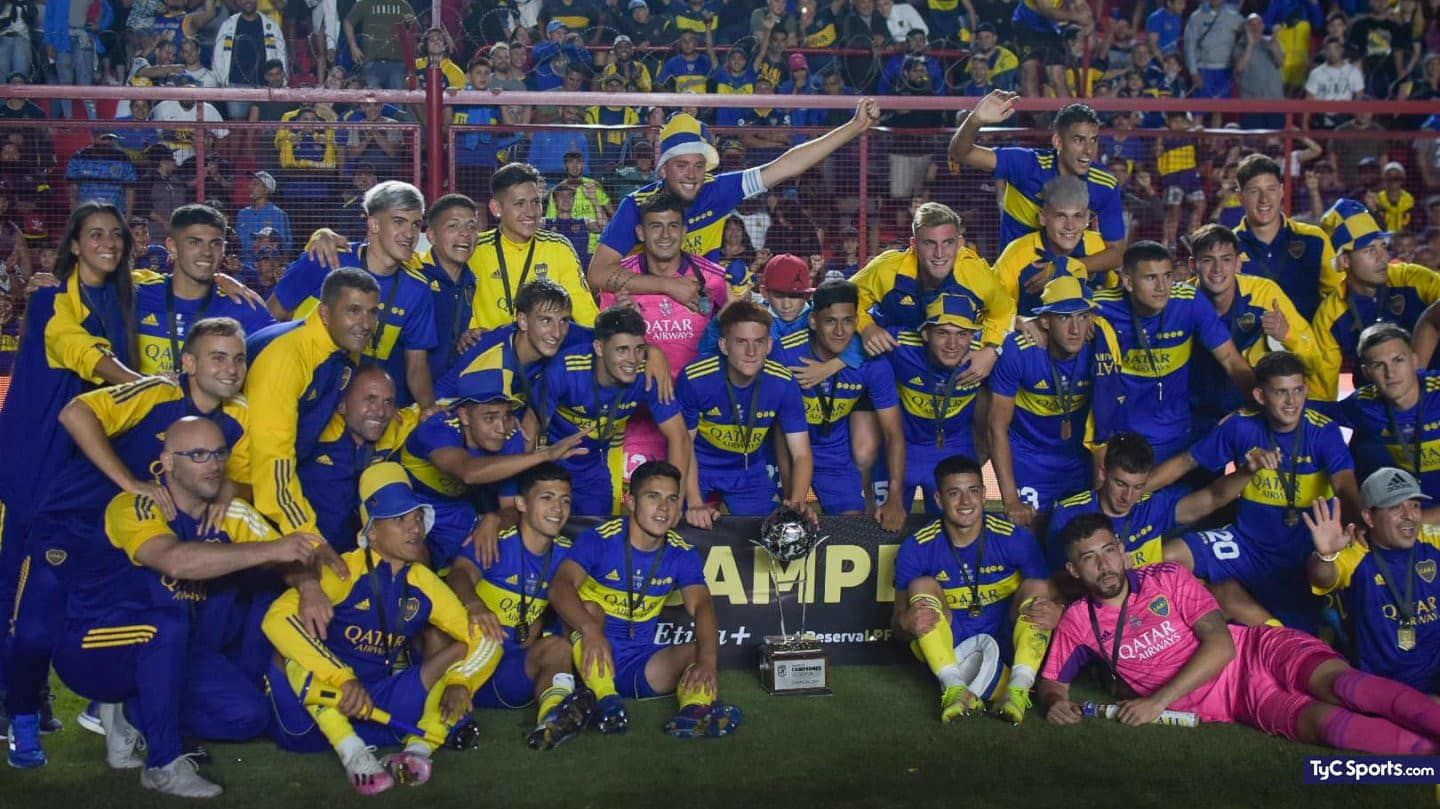 La reserva de Boca fue campeón tras una década
