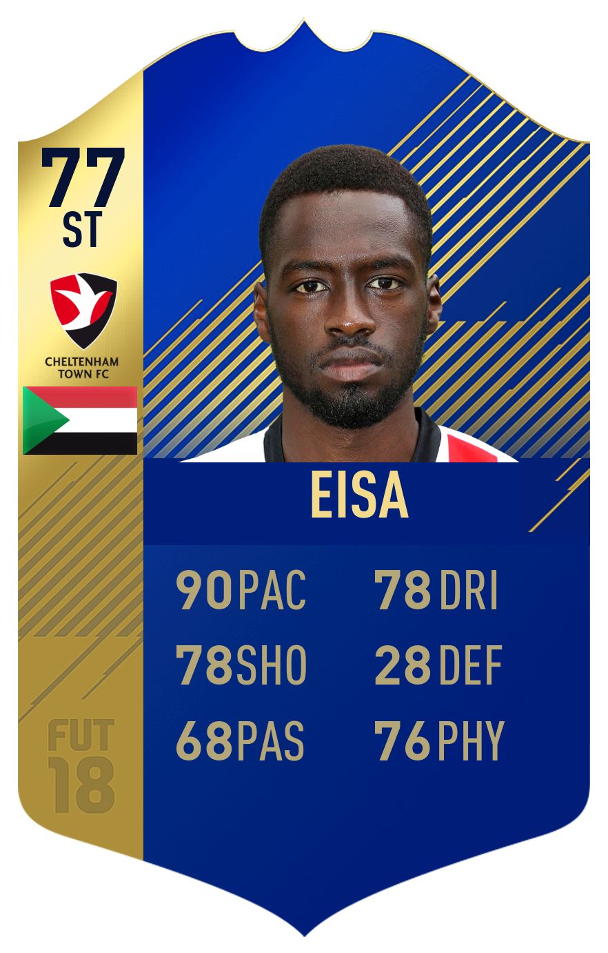 FIFA 18 EFL Team of the Season Eisa