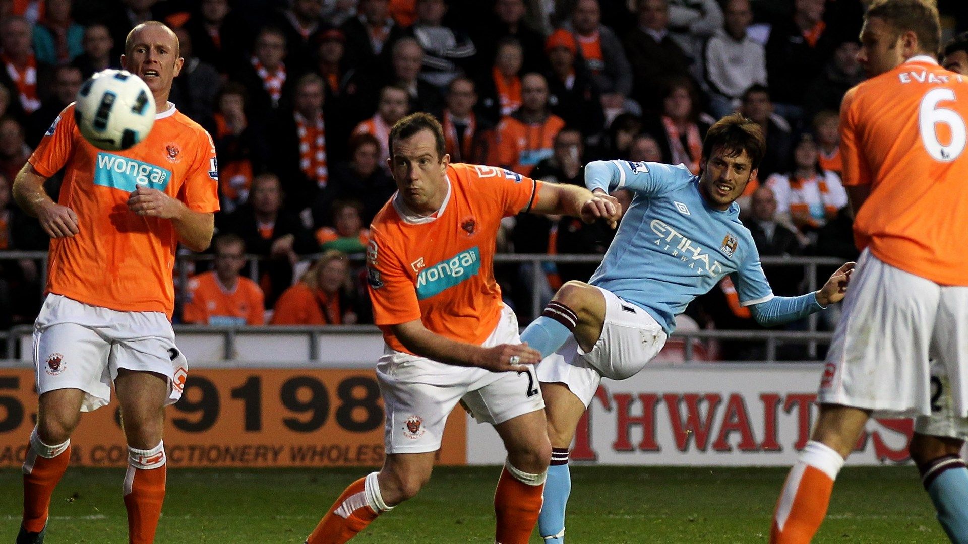 David Silva Man City 2010