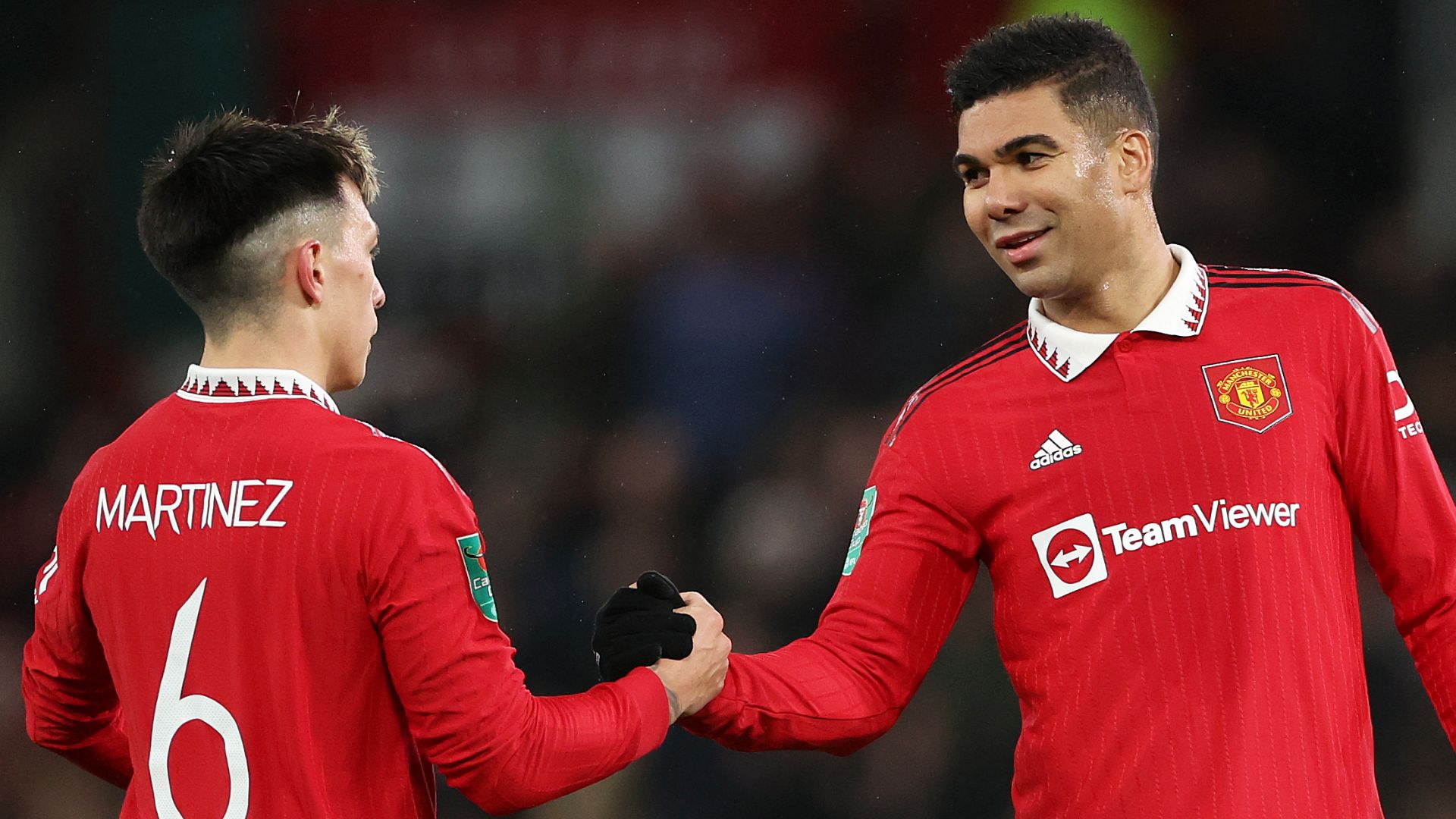 Lisandro Martinez Casemiro Manchester United 2022-23