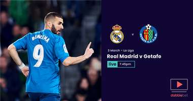 Real Madrid Getafe graphic