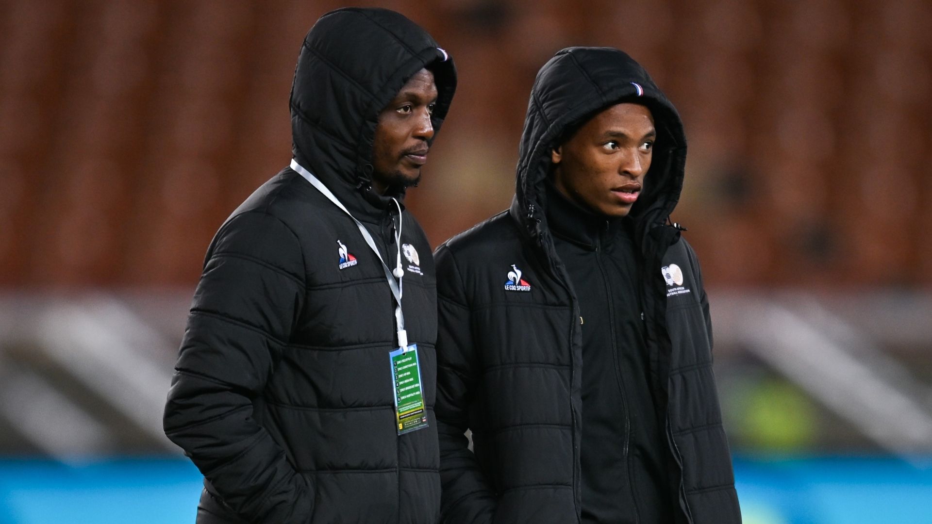 Patrick Maswanganyi and Relebohile Mofokeng, Bafana Bafana