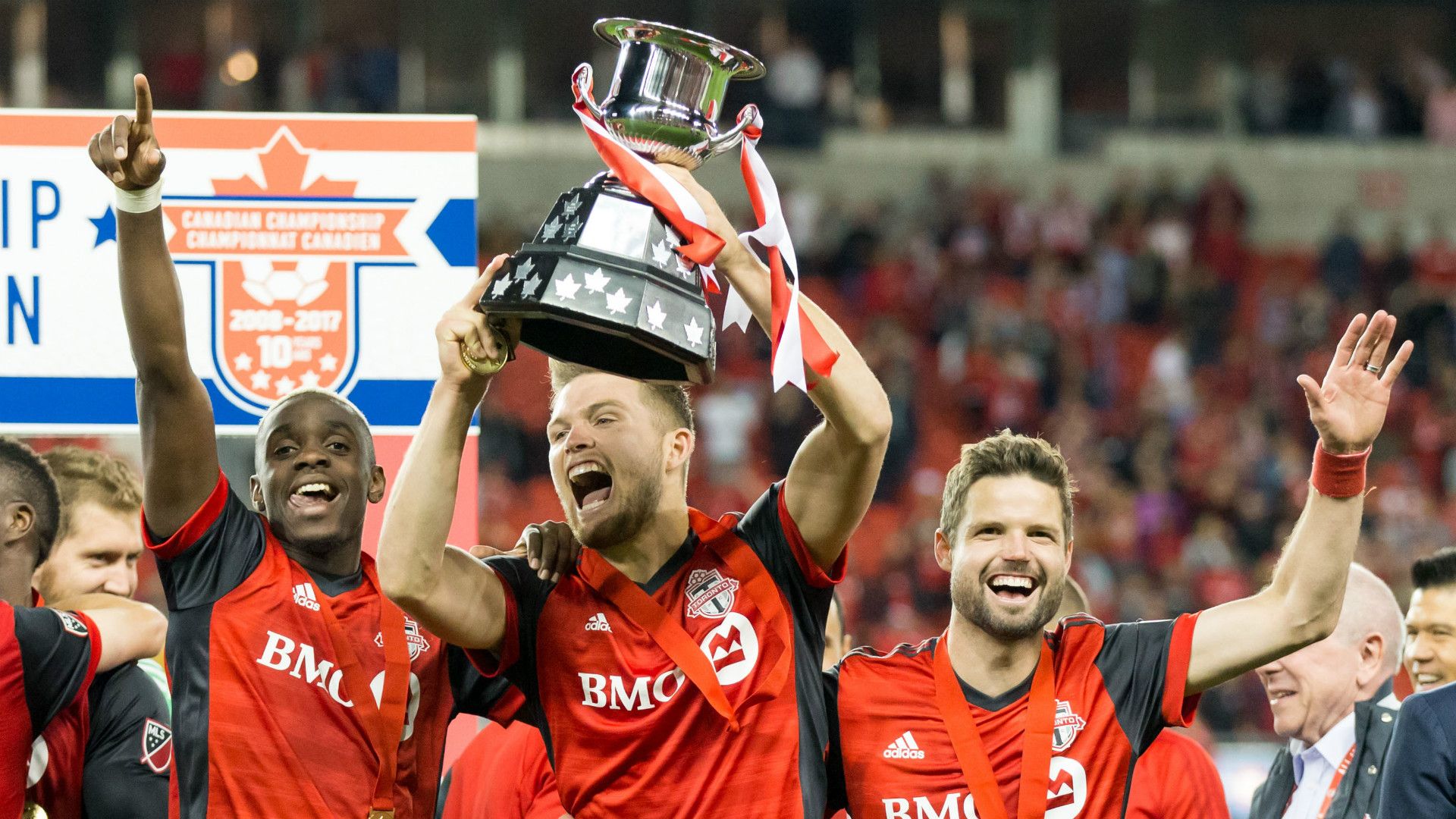 Chris Mavinga Eriq Zavaleta Drew Moor Toronto FC
