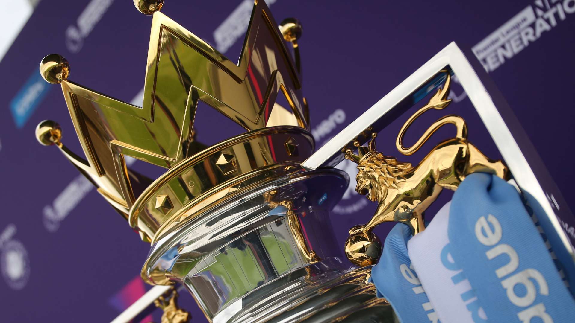 Premier League trophy general