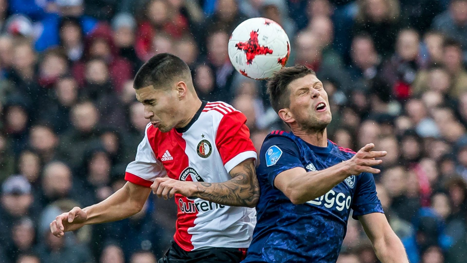Kevin Diks - Klaas Jan Huntelaar, Feyenoord - Ajax, Eredivisie 10222017