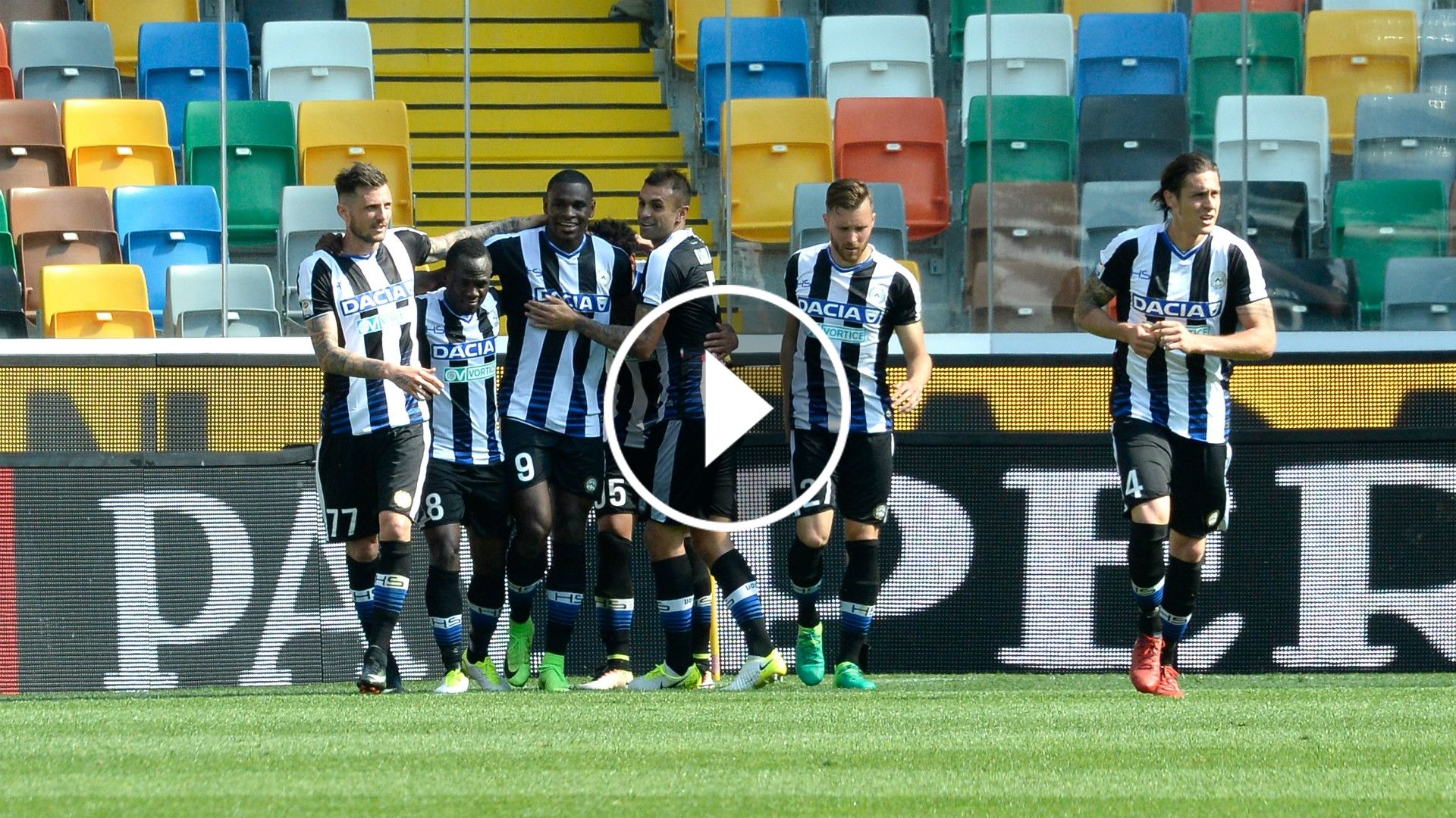 Duván Zapata Udinese play