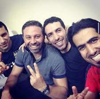 حازم إمام وأبو تريكة