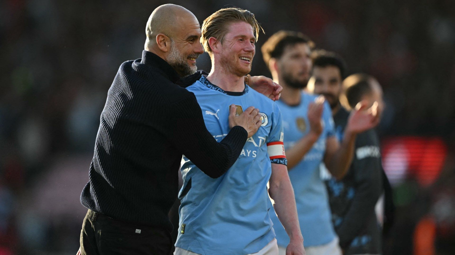 Guardiola De Bruyne 2025