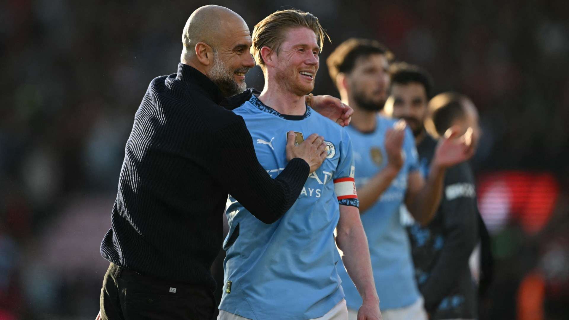 Guardiola De Bruyne 2025