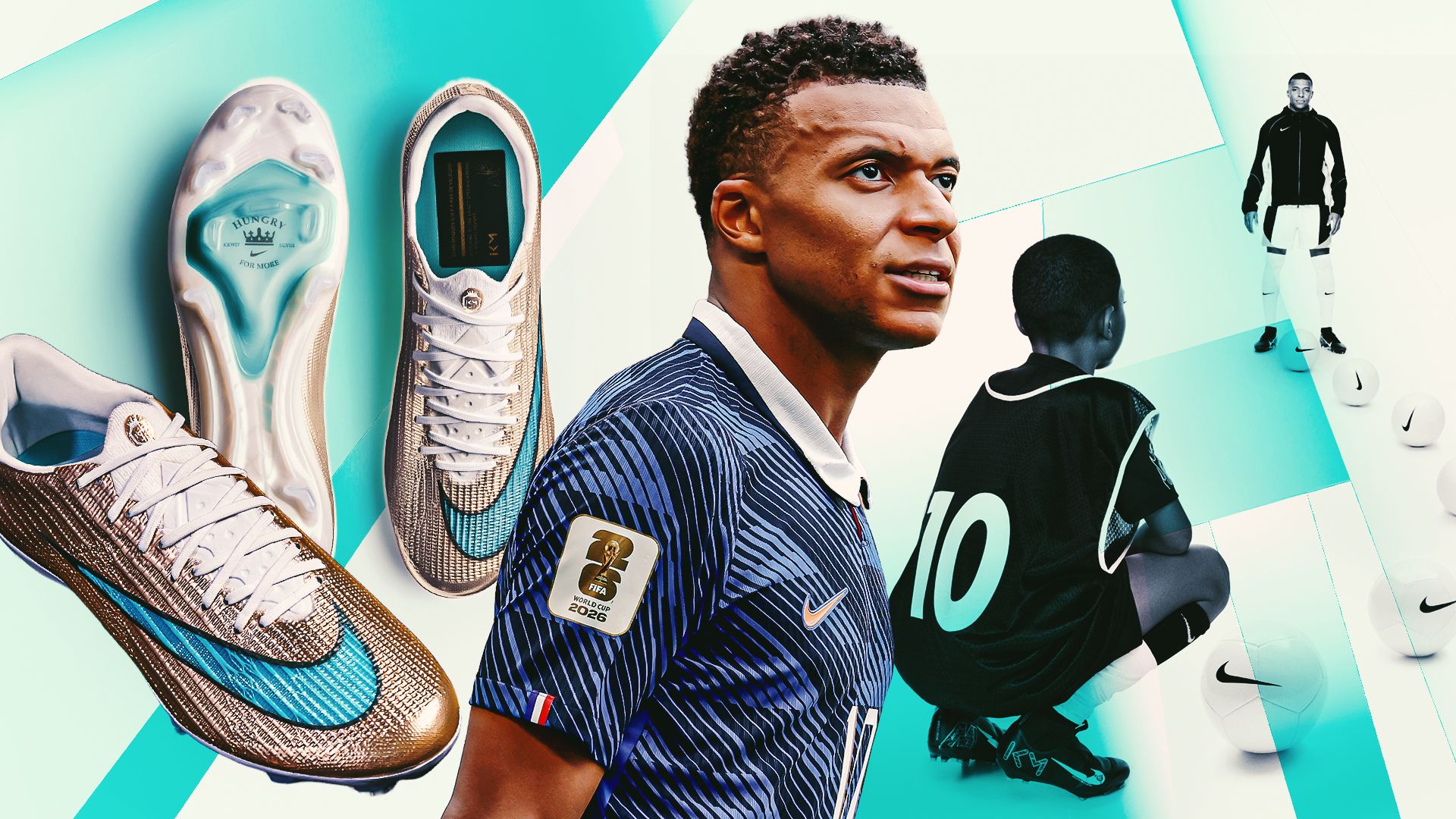 Kylian Mbappe Nike GFX