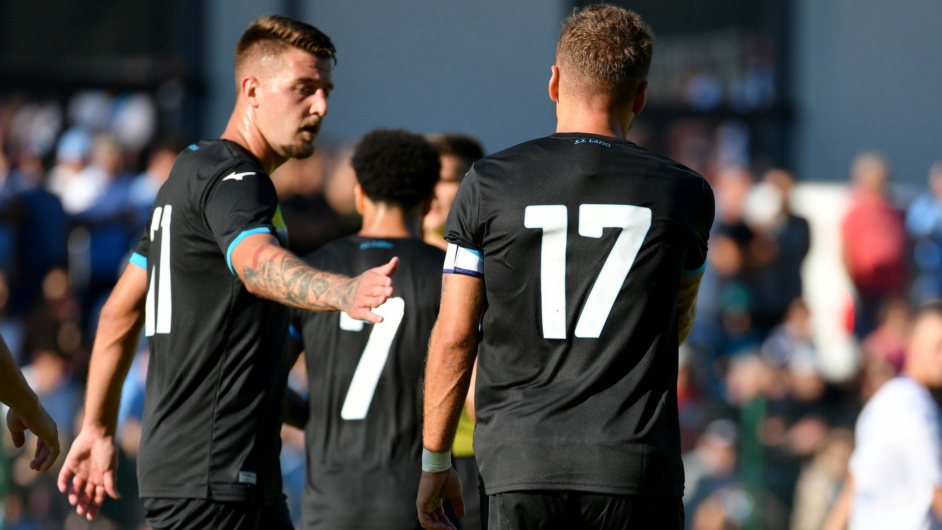 Milinkovic-Savic Immobile Lazio