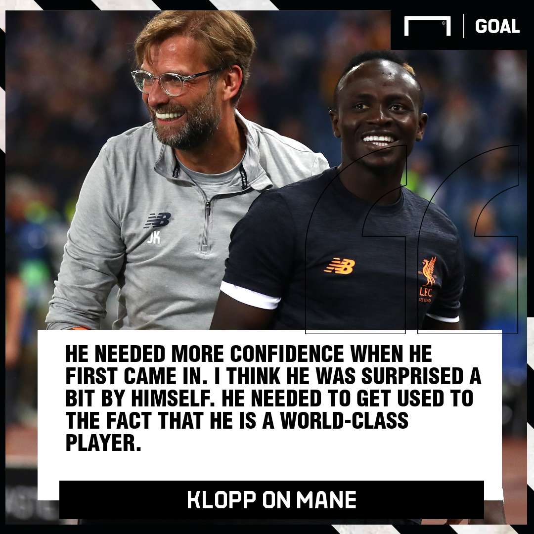 Jurgen Klopp Sadio Mane Liverpool PS