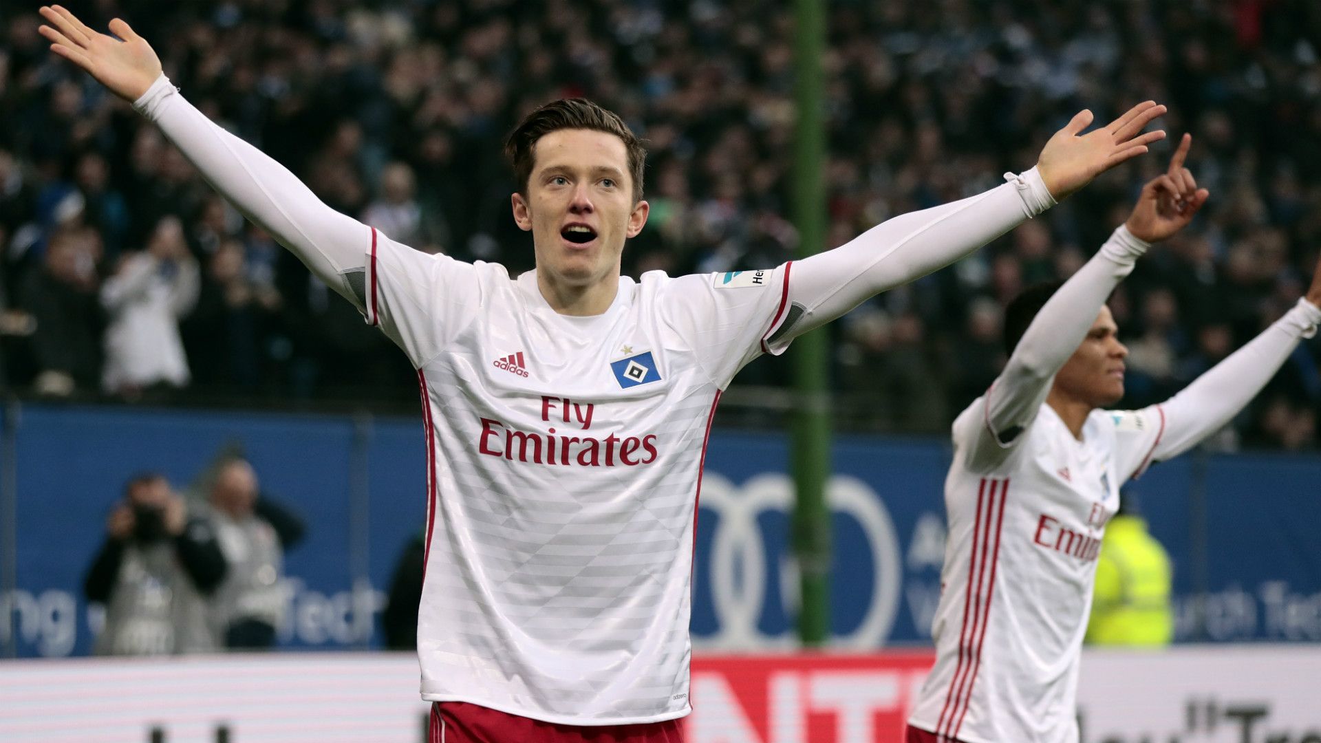 Michael Gregoritsch Hamburger SV Werder Bremen Bundesliga 26112016