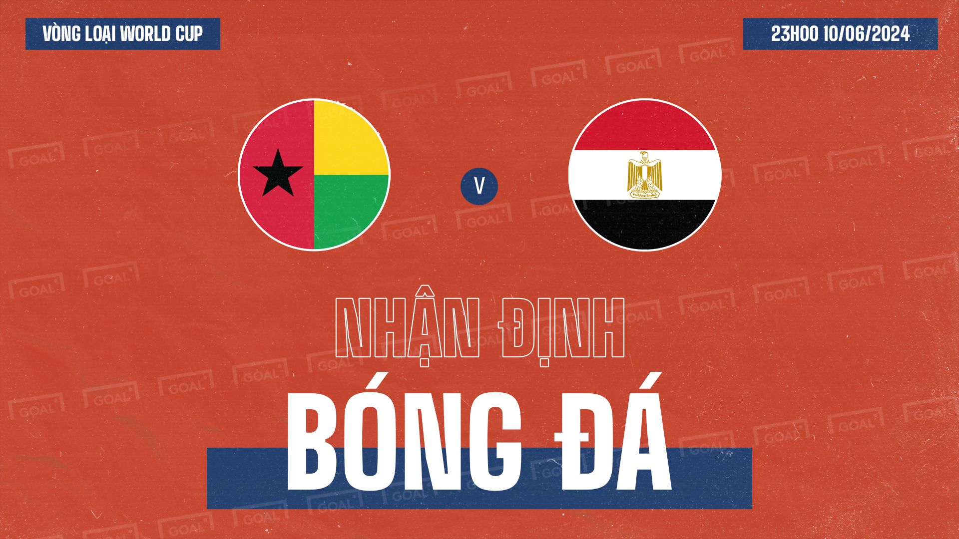 Guinea-Bissau vs Egypt World Cup Qualifying 2024 GFX