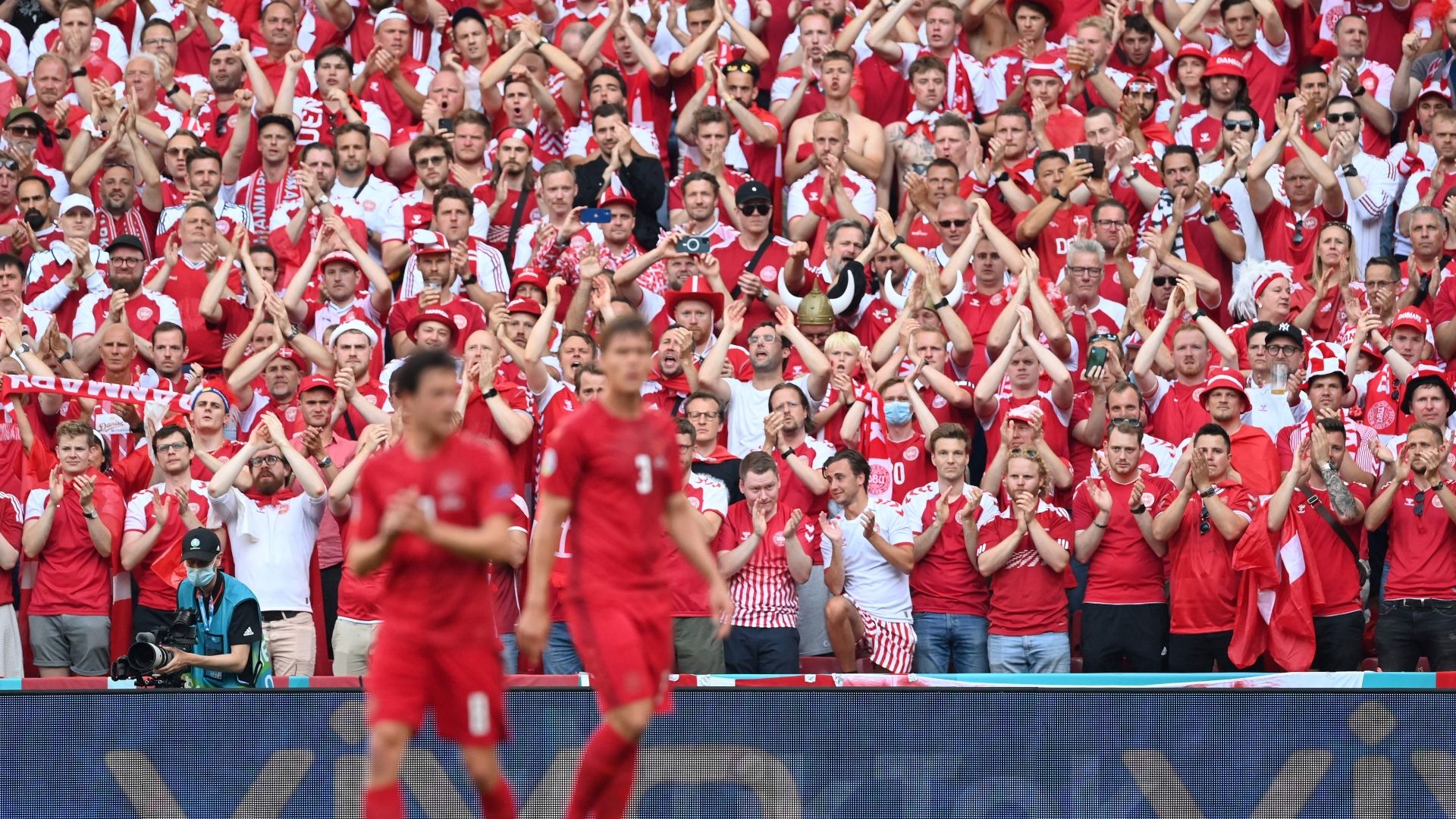 Eriksen tribute Denmark Belgium Euro