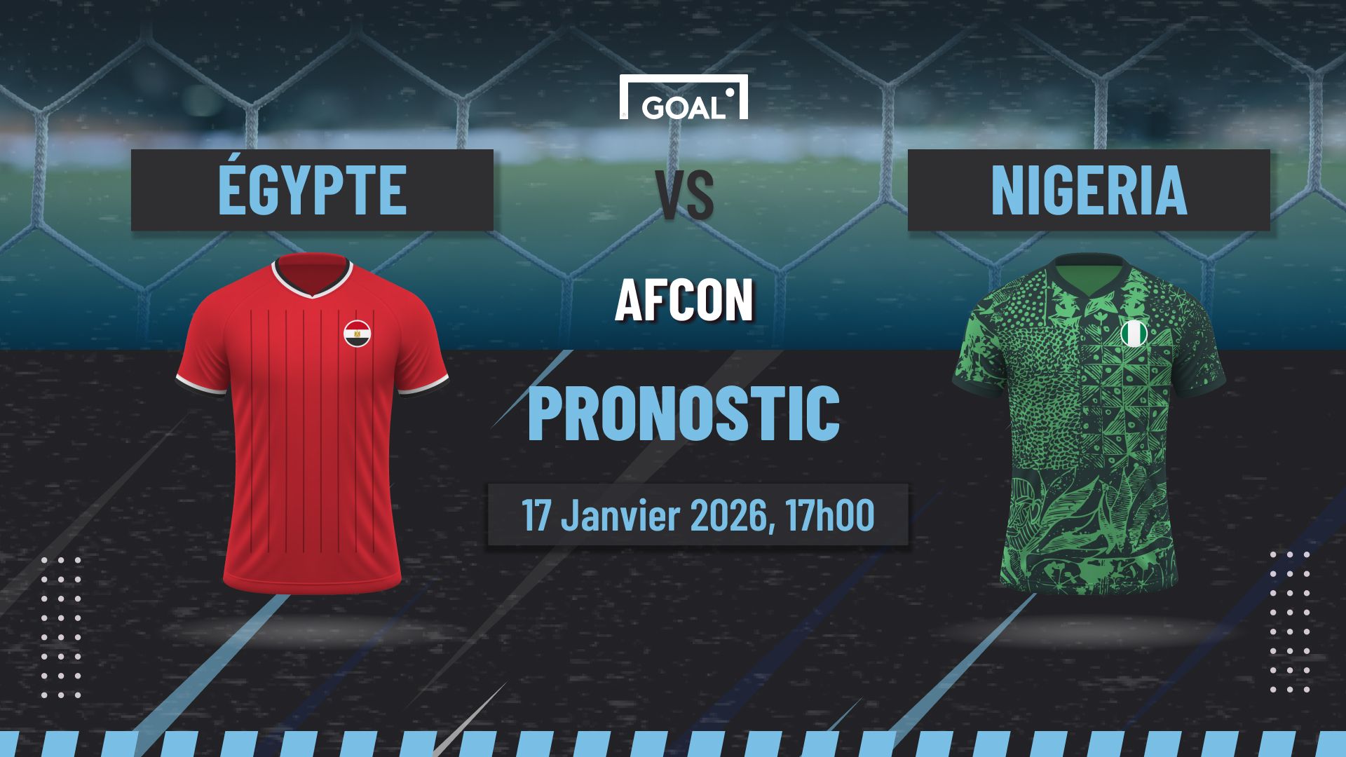 Pronostic Égypte vs Nigeria