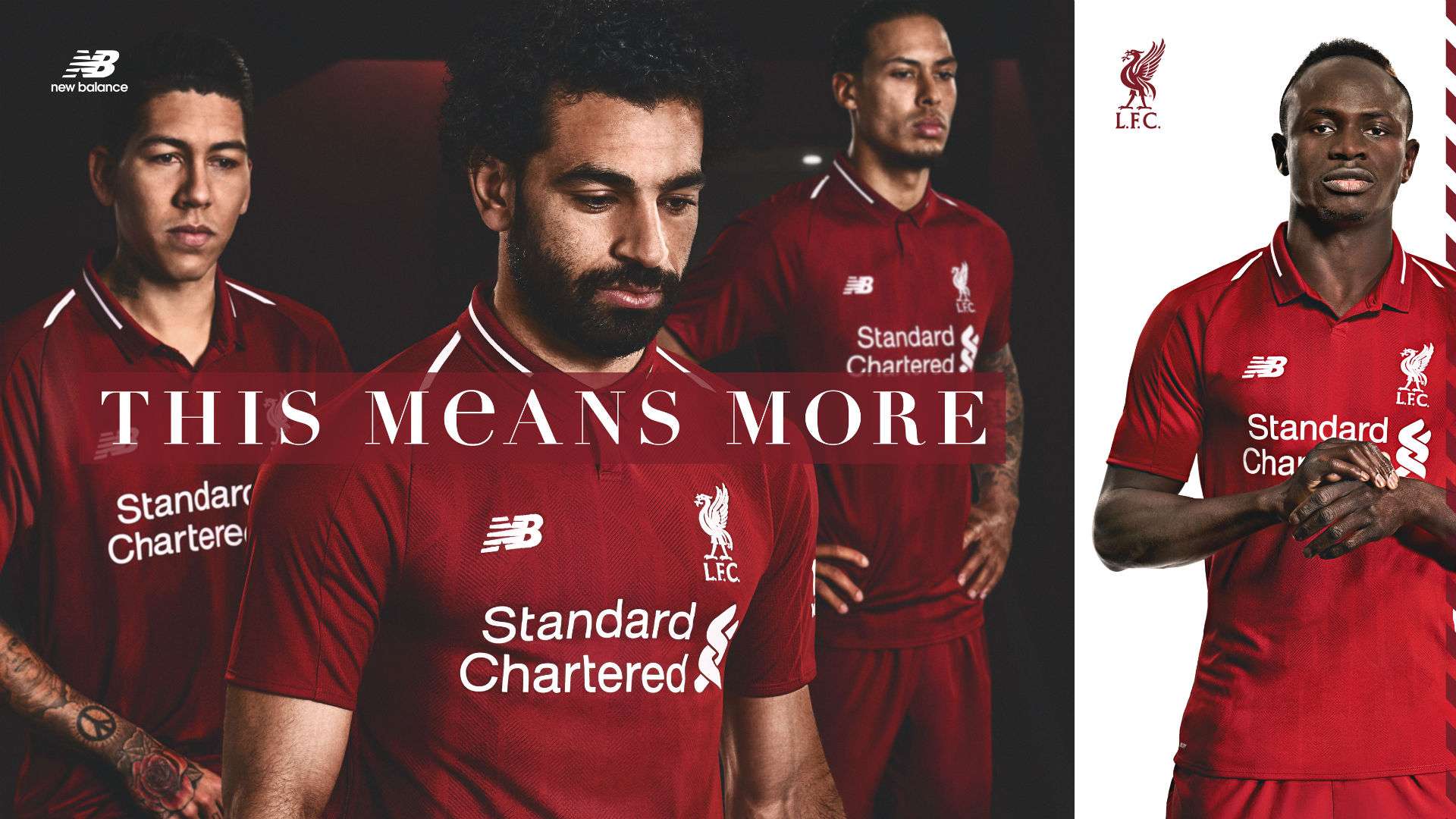 Liverpool 2018-19 kit poster