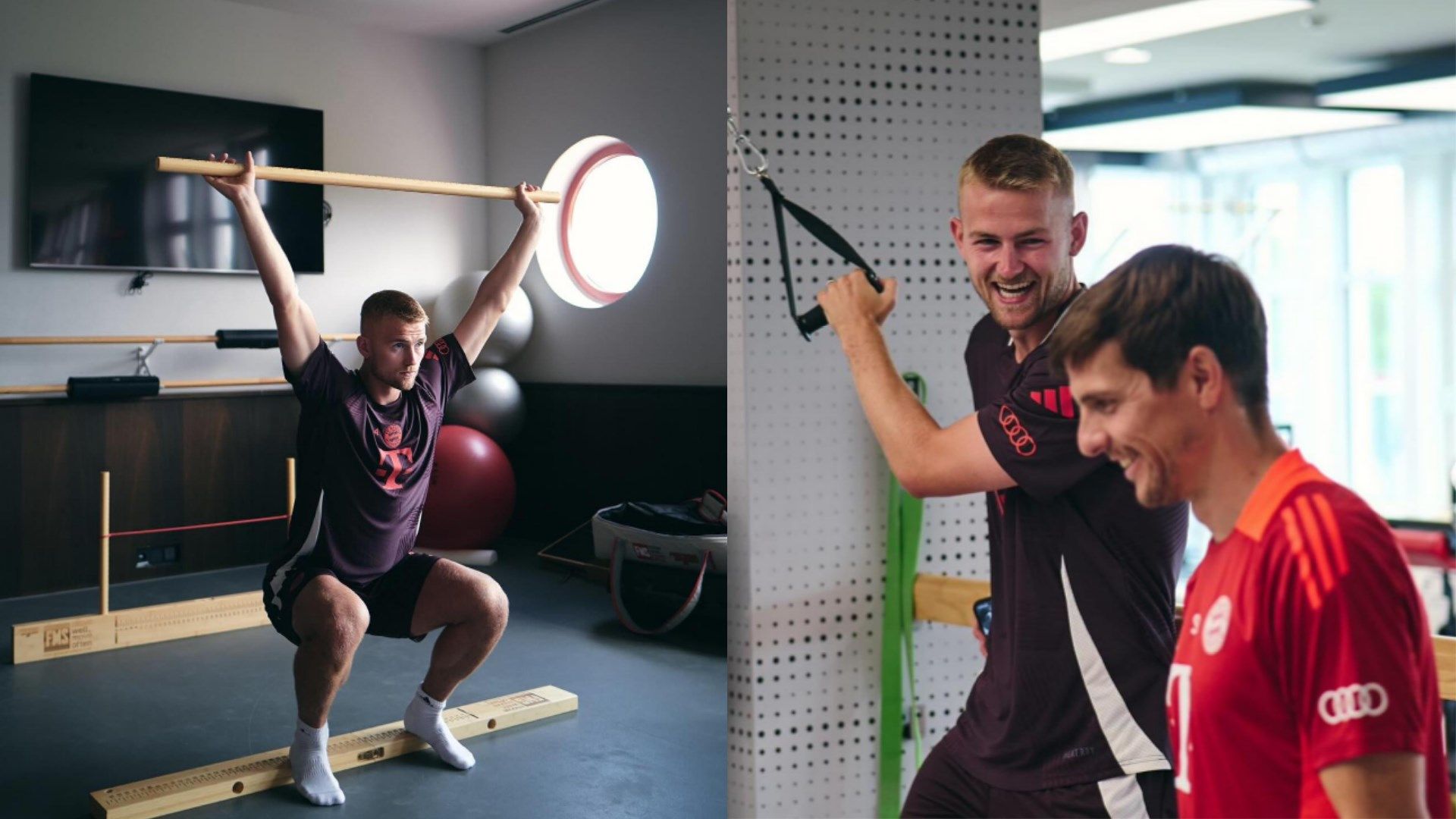 Matthijs De Ligt Bayern training