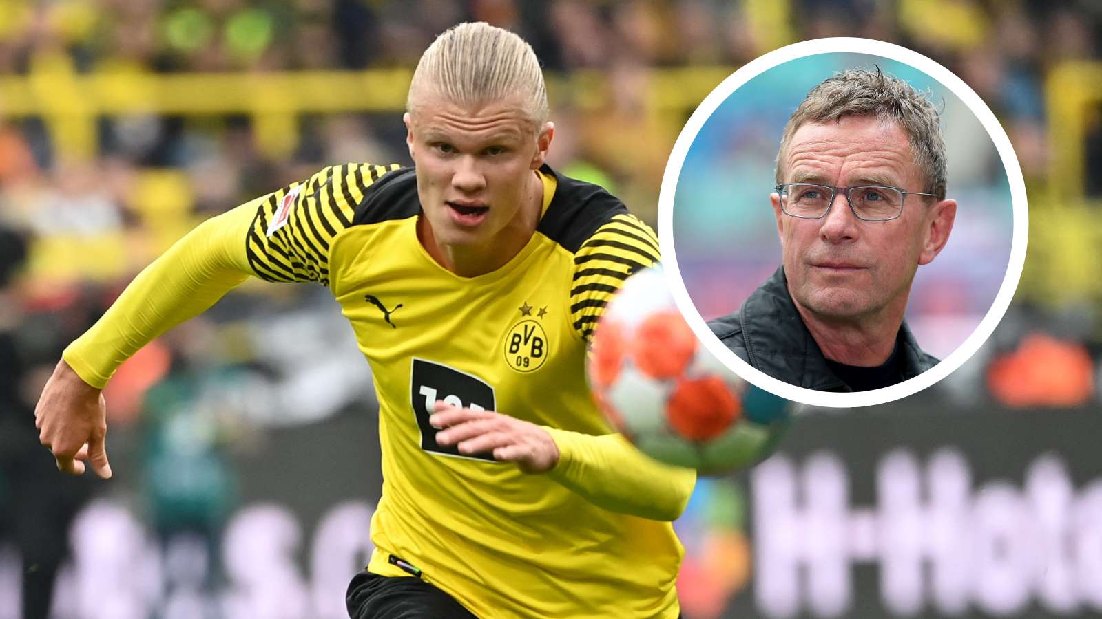 Erling Haaland, Ralf Rangnick GFX