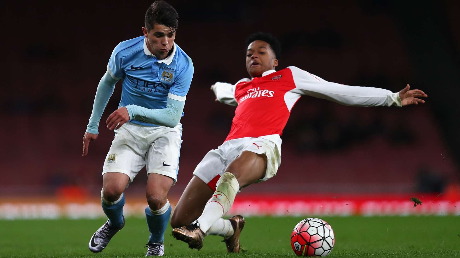Brahim Diaz Manchester City Arsenal FA Youth Cup 2016