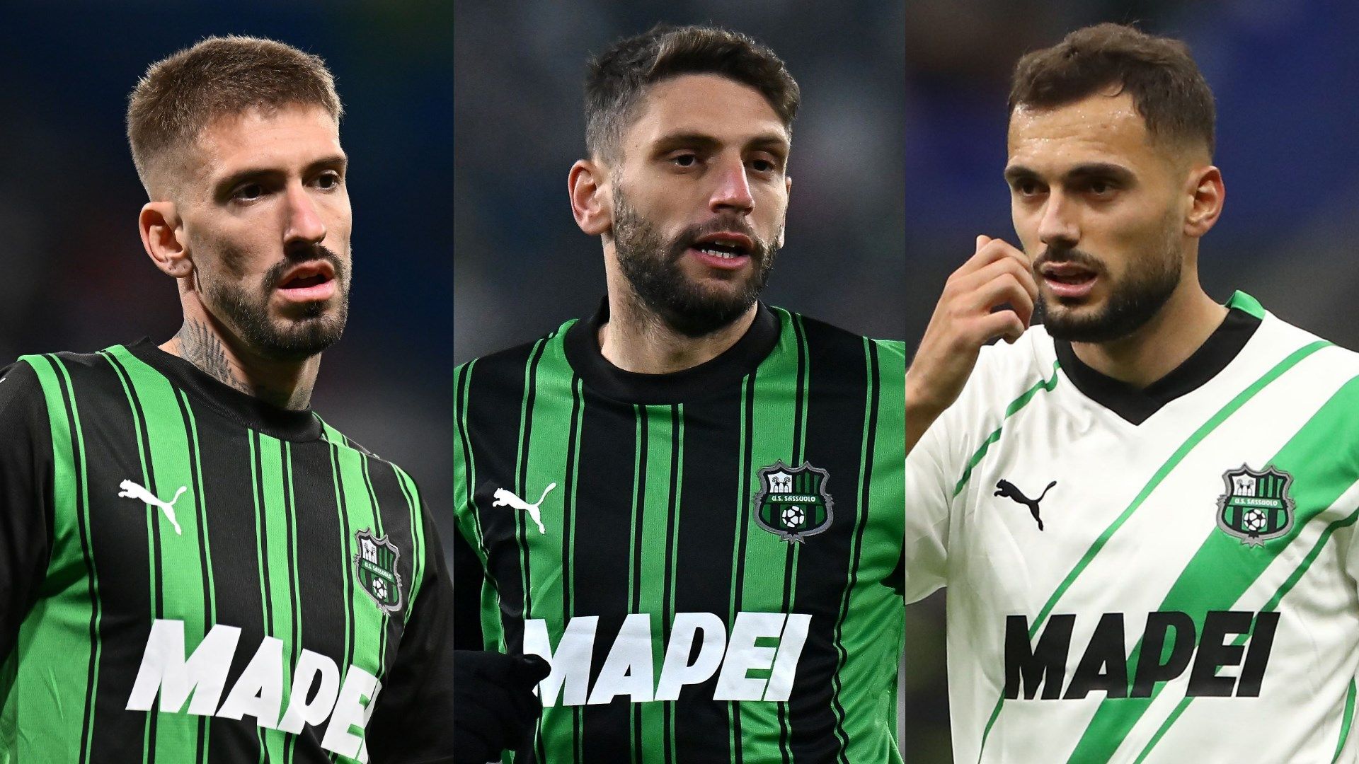 Castillejo Berardi Bajrami Sassuolo