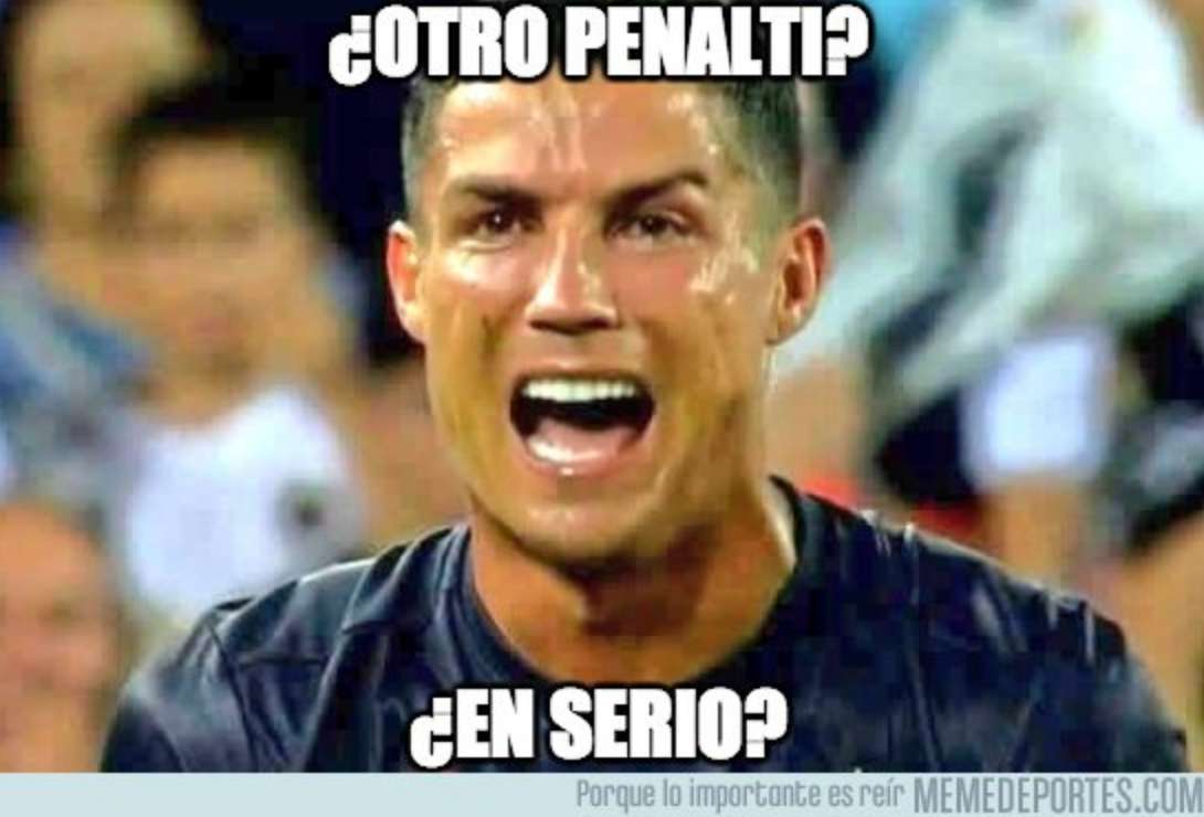 Memes llanto Cristiano Ronaldo 190918
