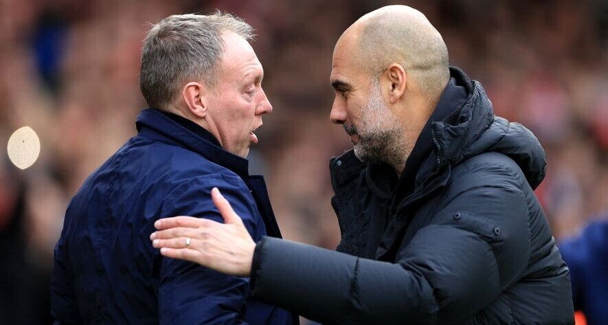 Steve Cooper Pep Guardiola
